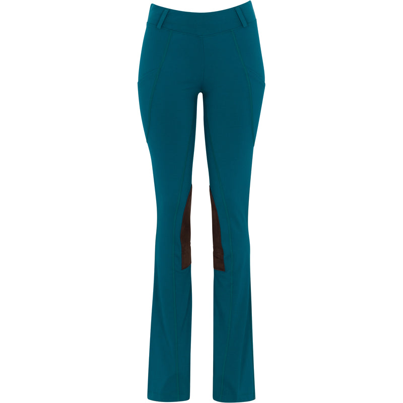 Stickyseat Cargo Pocket Boot Cut Pant - Teal