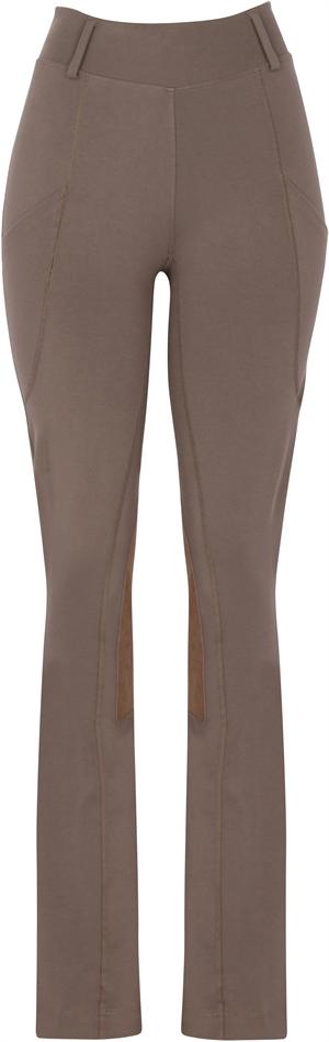 Stickyseat Cargo Pocket Boot Cut Pant - Light Taupe